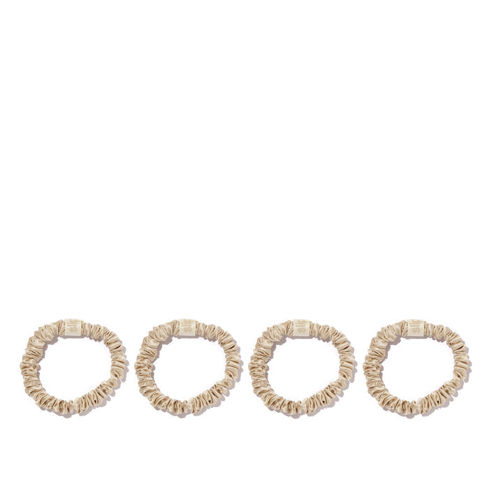 #seo: Chouchous Pure Soie Skinny Retour aux Bases Blond Slip