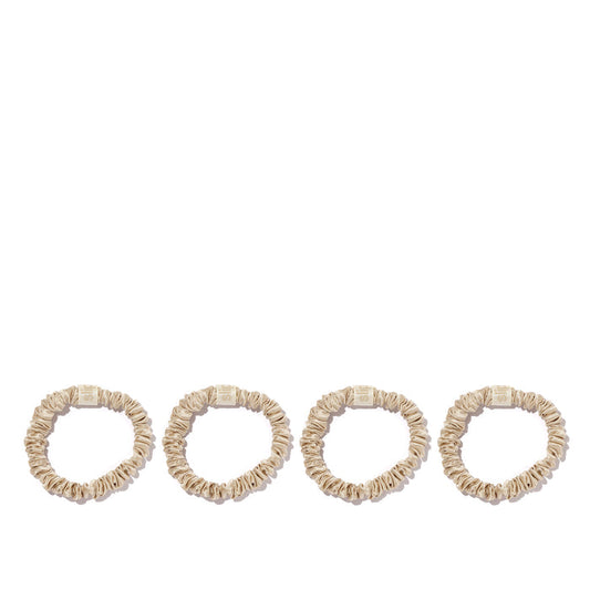 #seo: Chouchous Pure Soie Skinny Retour aux Bases Blond Slip