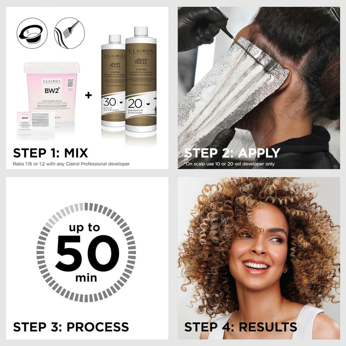 Clairol BW2+ Powder Lightener 8oz/ 227g - ikatehouse