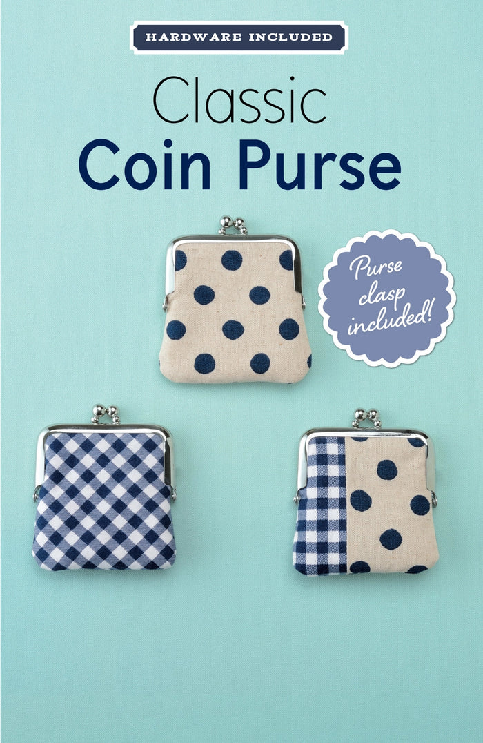 Classic Coin Purse with Clasp  Kit