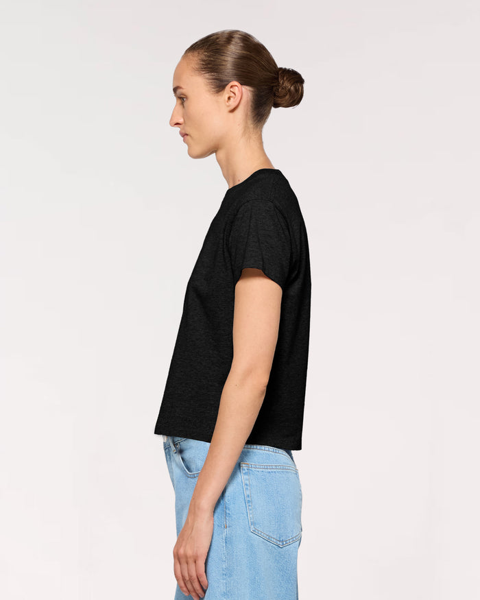 Classic Cotton Short Sleeve T-Shirt - Black