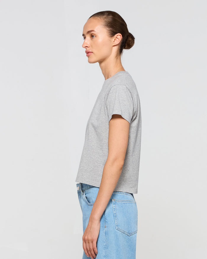 Classic Cotton Short Sleeve T-Shirt - Grey