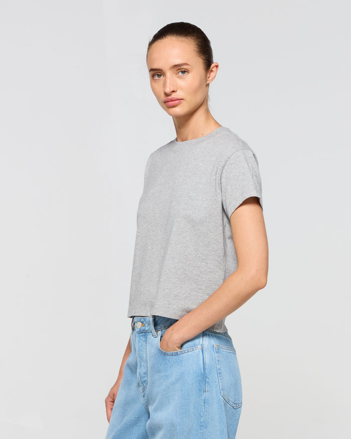 Classic Cotton Short Sleeve T-Shirt - Grey