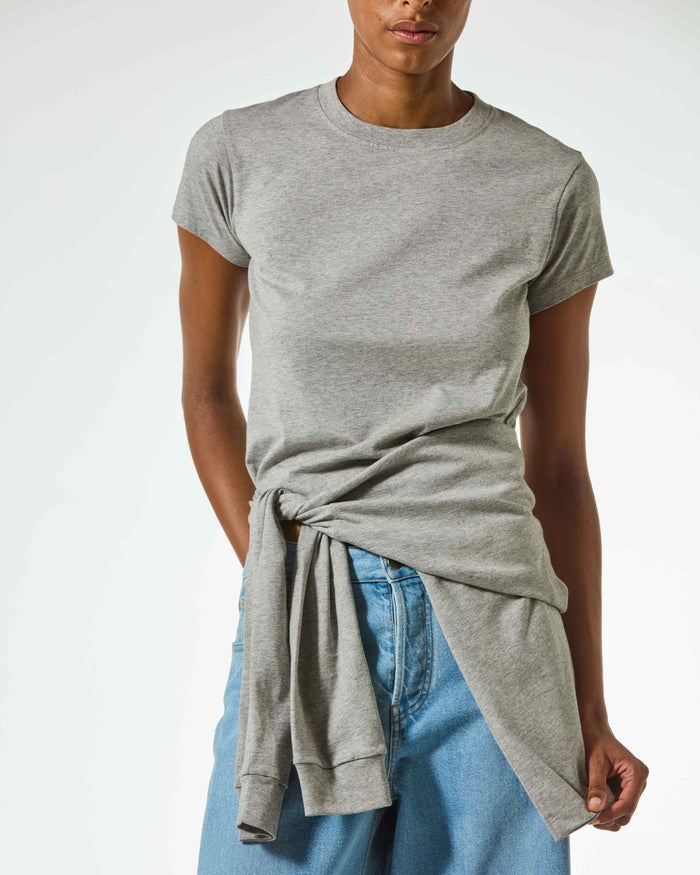 Classic Cotton Short Sleeve T-Shirt - Grey