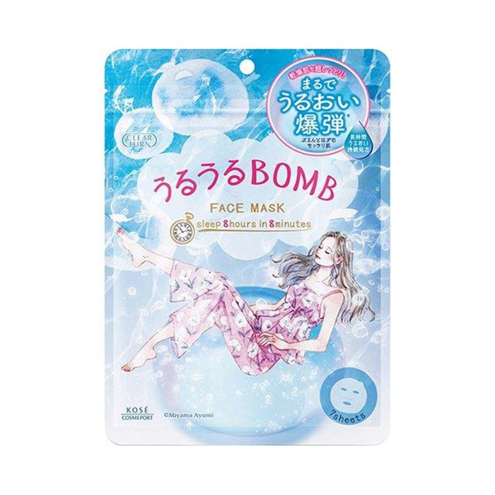 KOSE COSMEPORT Clear Turn Moisturizing Face Mask (7 Sheets) | Isetan KL Online Store