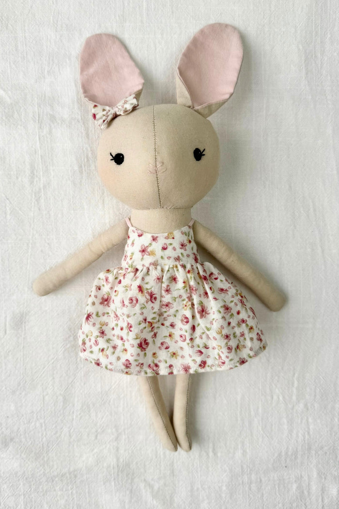 Clover the Bunny - Flower Print Dress