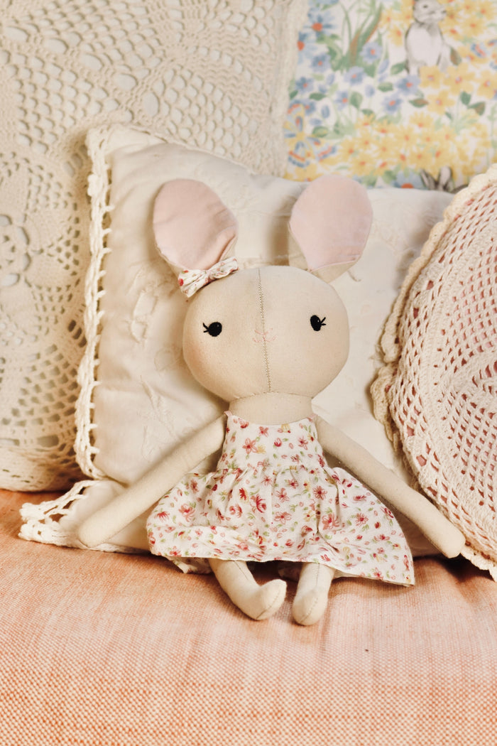 Clover the Bunny - Flower Print Dress