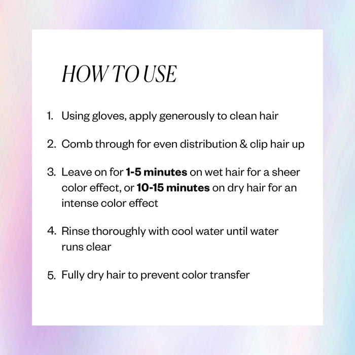 Color Depositing Hair Mask - Electric Bronze