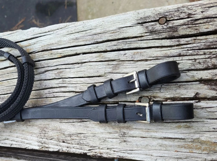 Correct Connect Split Sure Grip Rubber Reins