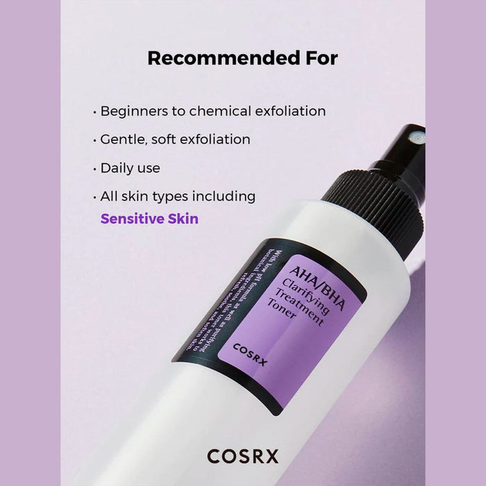 Cosrx AHA/BHA Clarifying Treatment Toner 5.07oz/ 150ml - ikatehouse