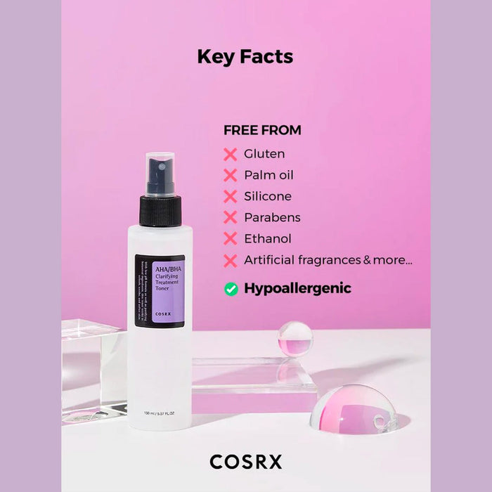 Cosrx AHA/BHA Clarifying Treatment Toner 5.07oz/ 150ml - ikatehouse