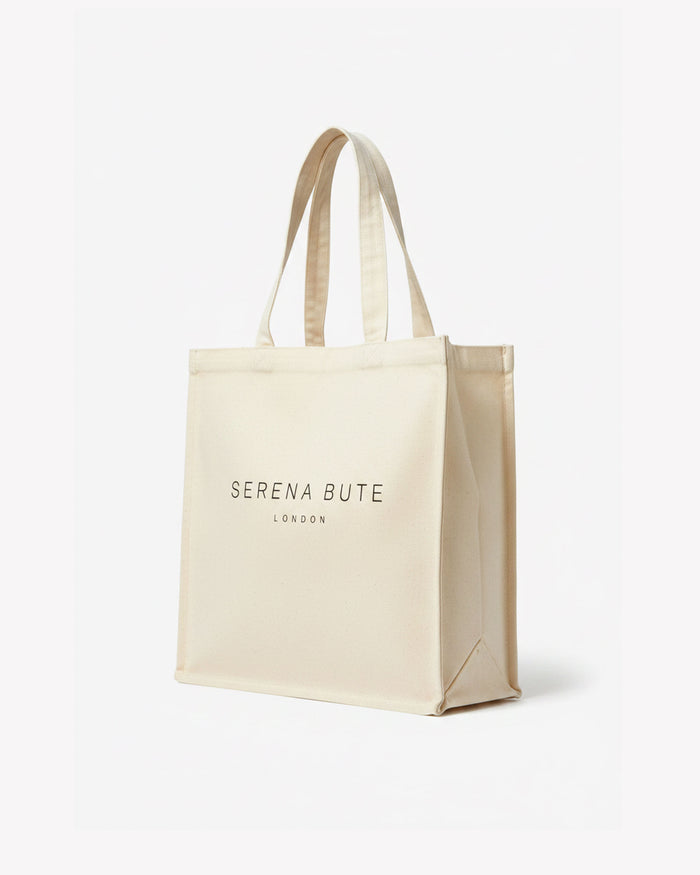 Cotton Tote Bag - Cream