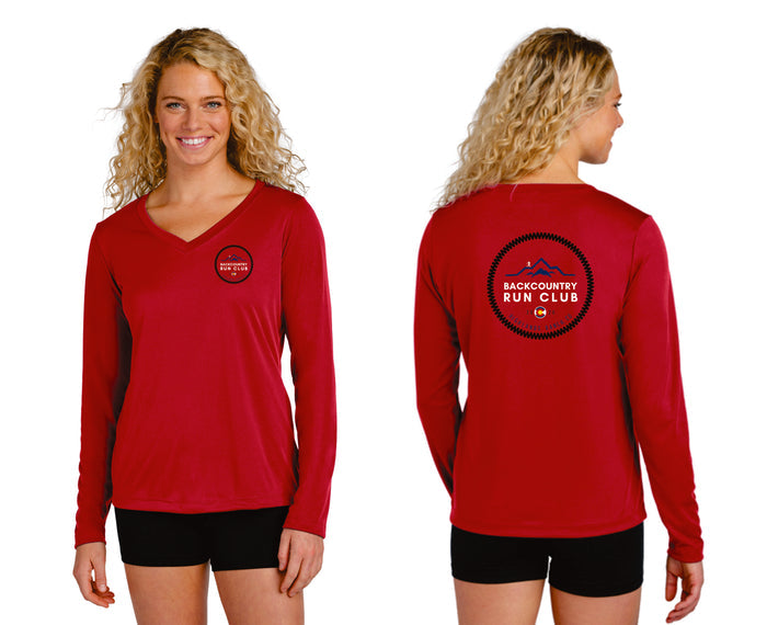 CRB Wicking Long Sleeve Ladies Tee