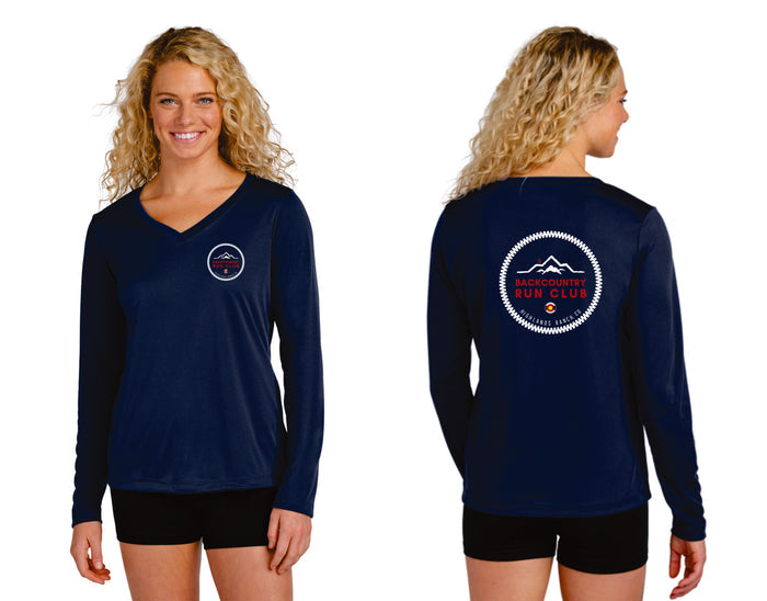 CRB Wicking Long Sleeve Ladies Tee