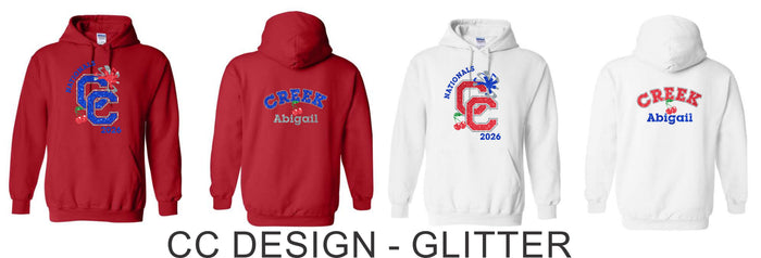 Creek Poms 2026 Hoodie- 4 designs