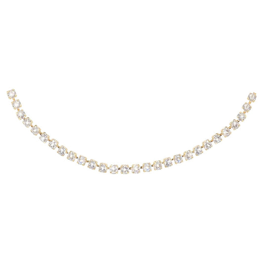 Cubic Zirconia Line Bracelet - ikatehouse