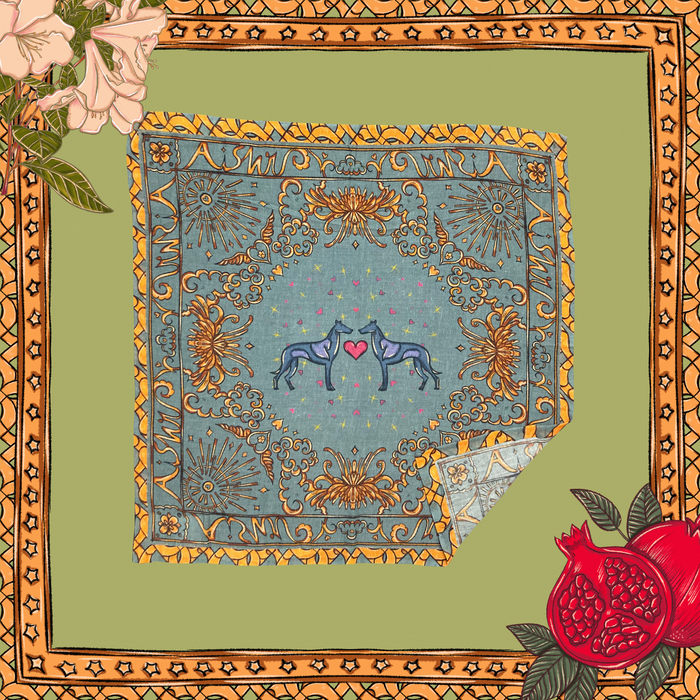 Cute Dog Petit Scarf