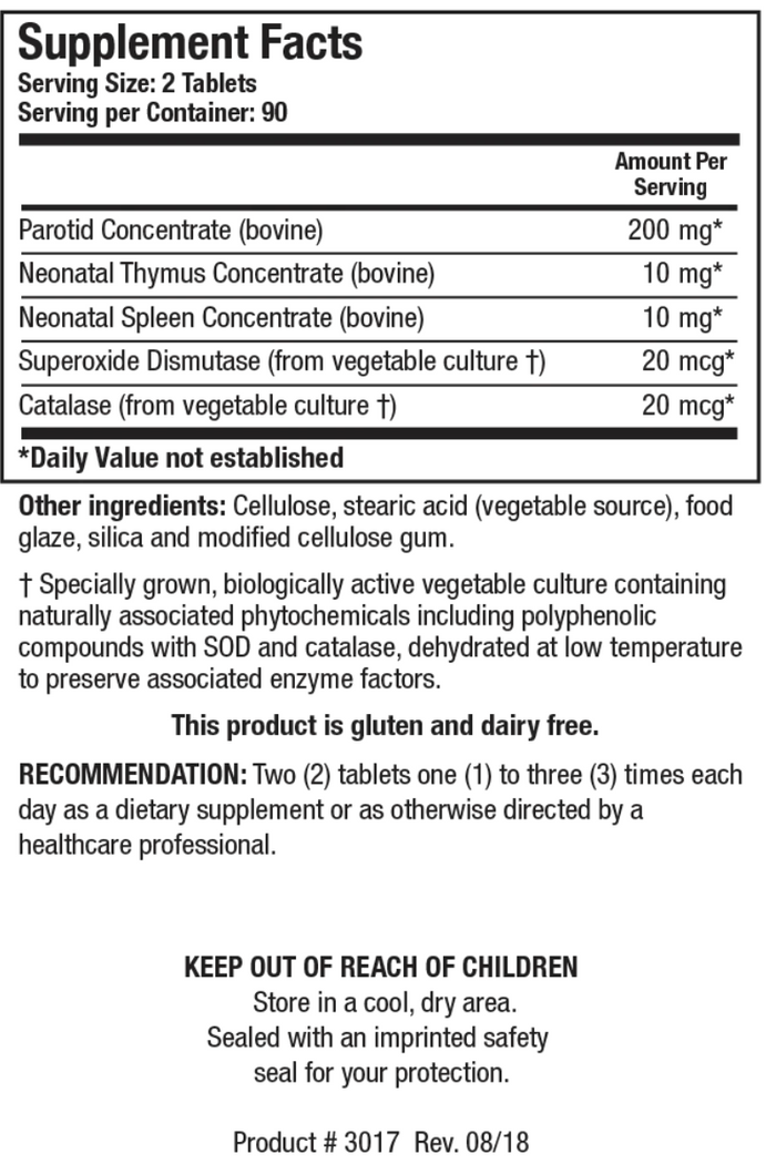 Cytozyme-Parotid-TS by Biotics Research