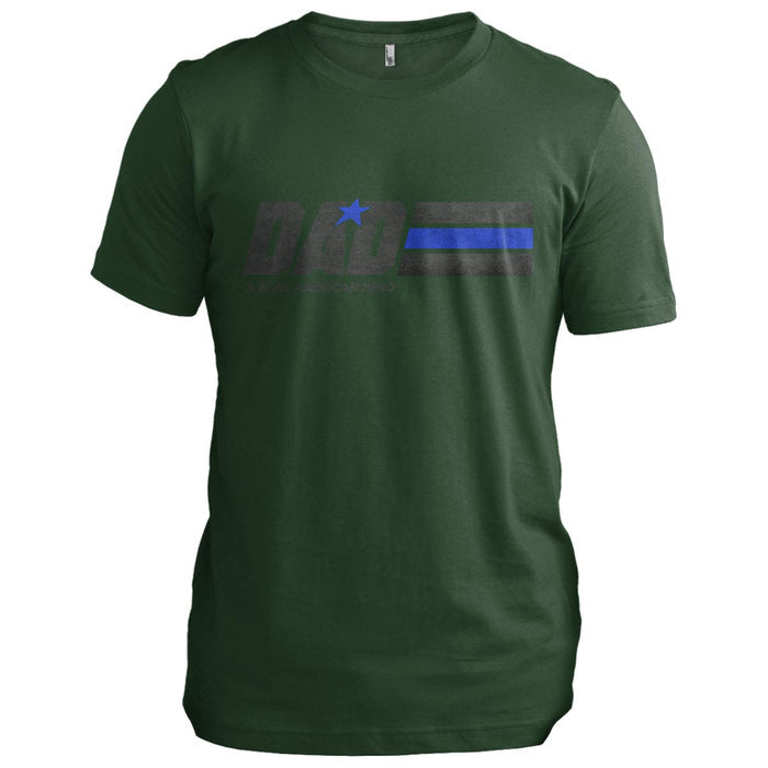 Dad Blue Line: A Real American Hero