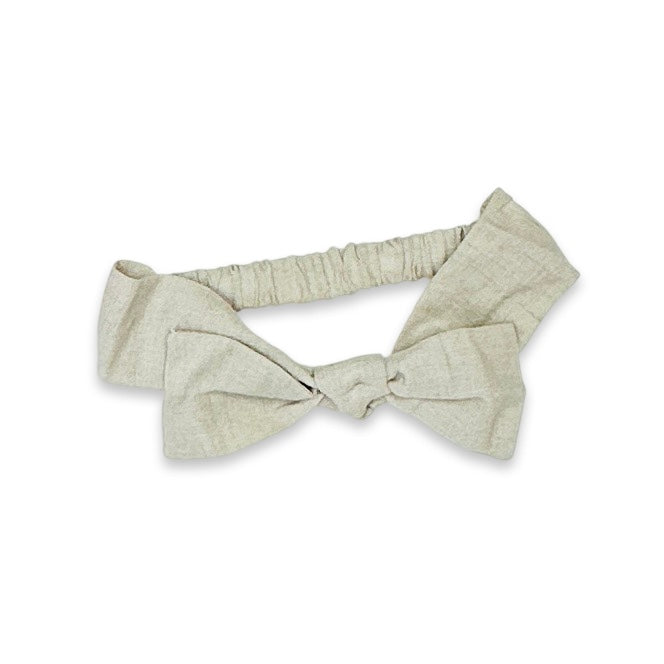 Darling Bow & Elastic Woven Baby Headbands (9 Colors)