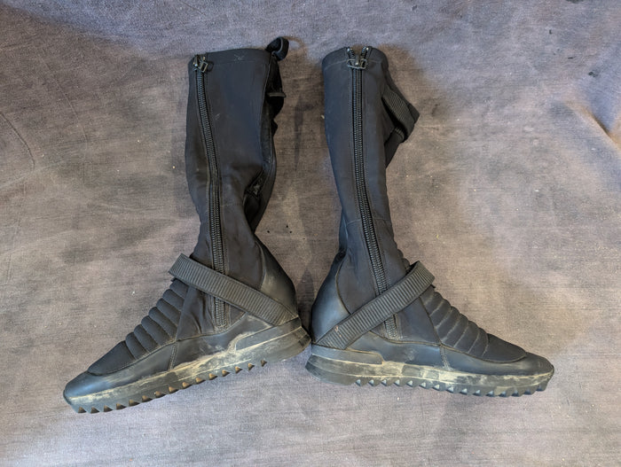 DEMOBAZA NEOPRENE WEDGE BOOTS