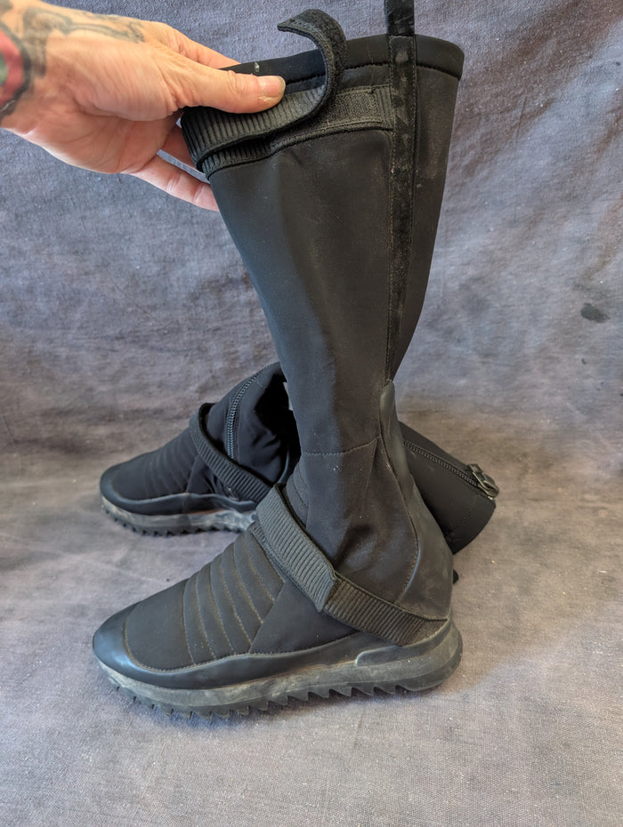 DEMOBAZA NEOPRENE WEDGE BOOTS