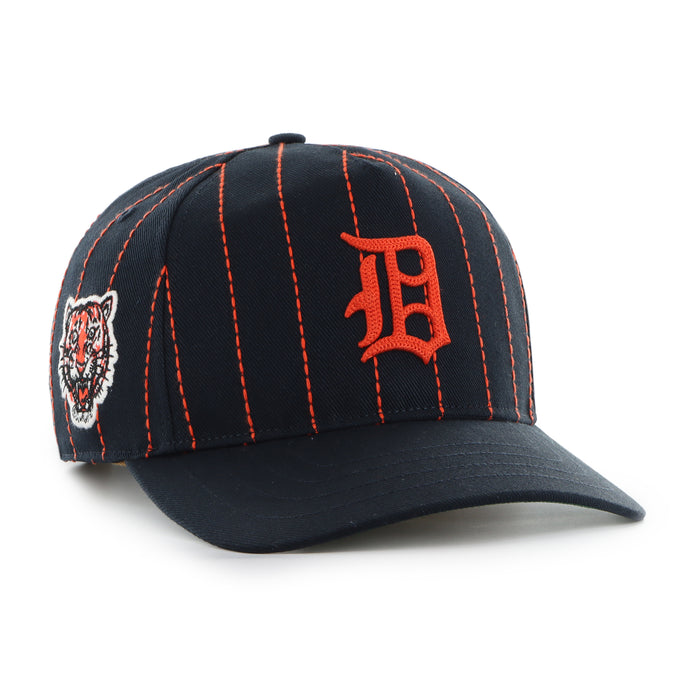 Detroit Tigers Cooperstown Rawlings Pinstripe '47 HITCH