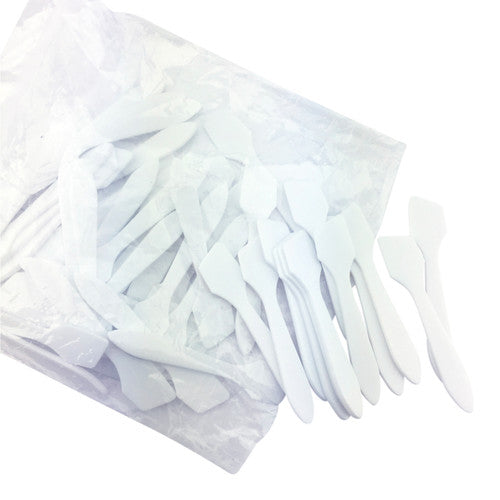 Disposable Cosmetic Spatulas (25/pk)