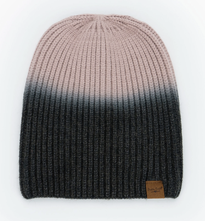 Double Dip Beanie-Gray, Blue or Lilac