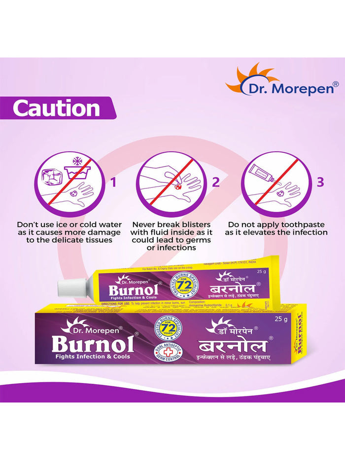 Dr. Morepen Burnol Antiseptic Cream (15 gm)