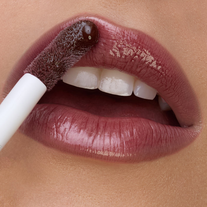 Drama Queen | A Sheer Midnight Merlot Lip Oil with a Glass Finish