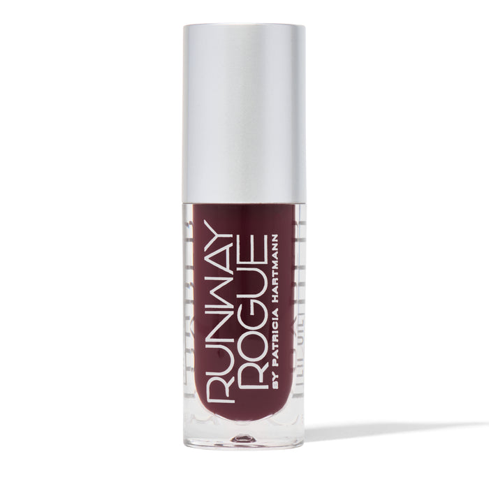 Drama Queen | A Sheer Midnight Merlot Lip Oil with a Glass Finish