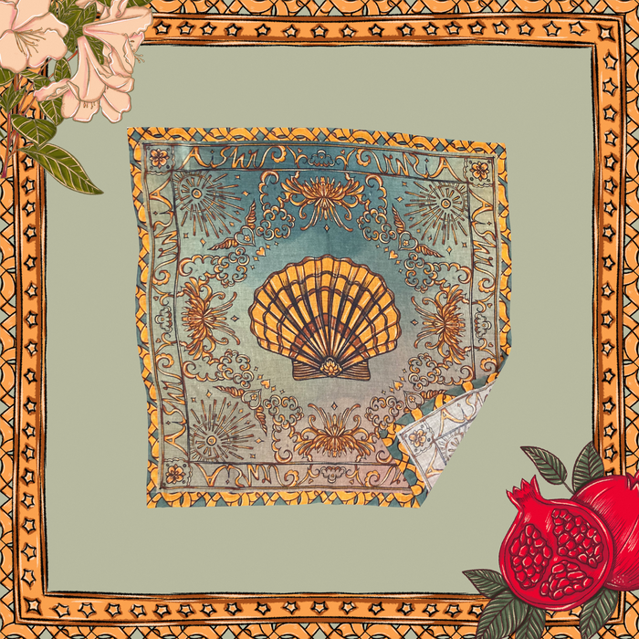 Dreamy Seashell Petit Scarf