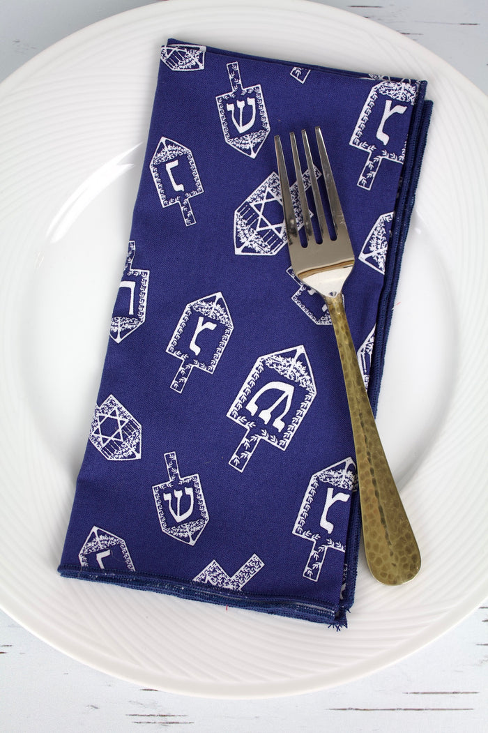 Dreidel Napkins