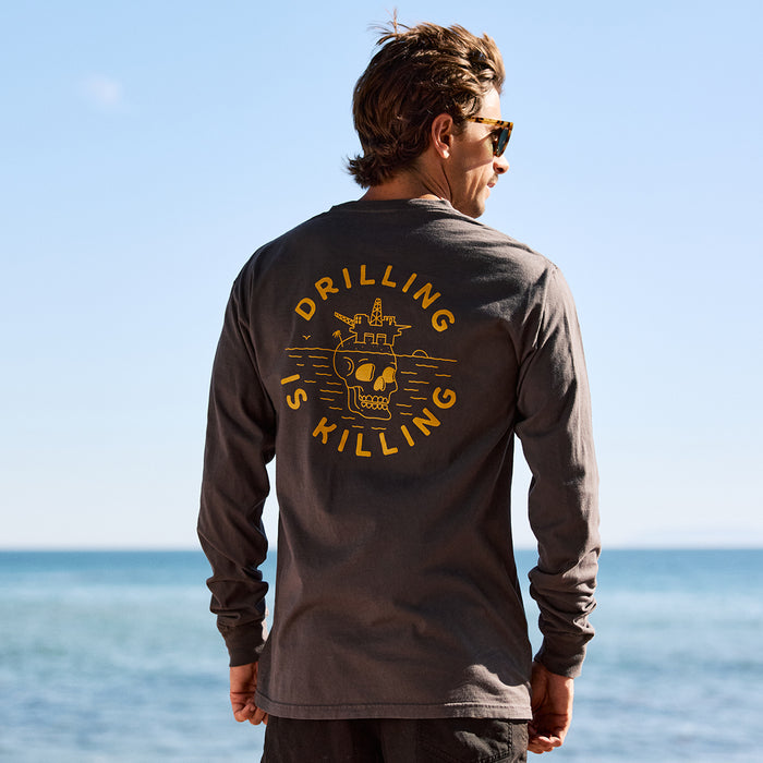 #DrillingIsKilling Long Sleeve Tee