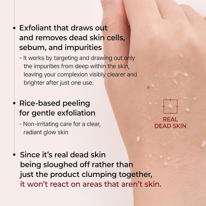 Dr.Melaxin White Rice Exfoliating Ampoule 80ml | VGLE Beauty Canada