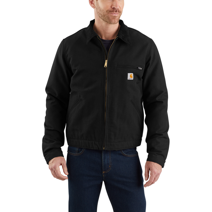 DUCK DETROIT JACKET - BLK-Black | Carhartt 103828