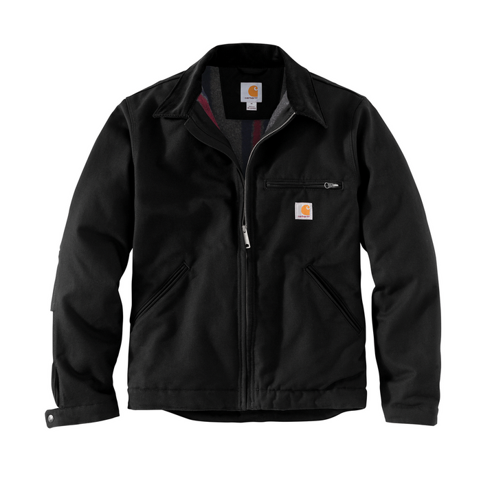 DUCK DETROIT JACKET - BLK-Black | Carhartt 103828