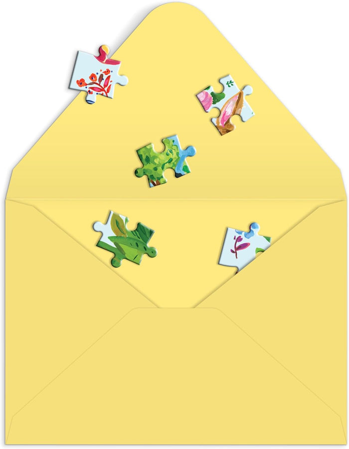 'Easter Greetings' Jigsaw Puzzle Card