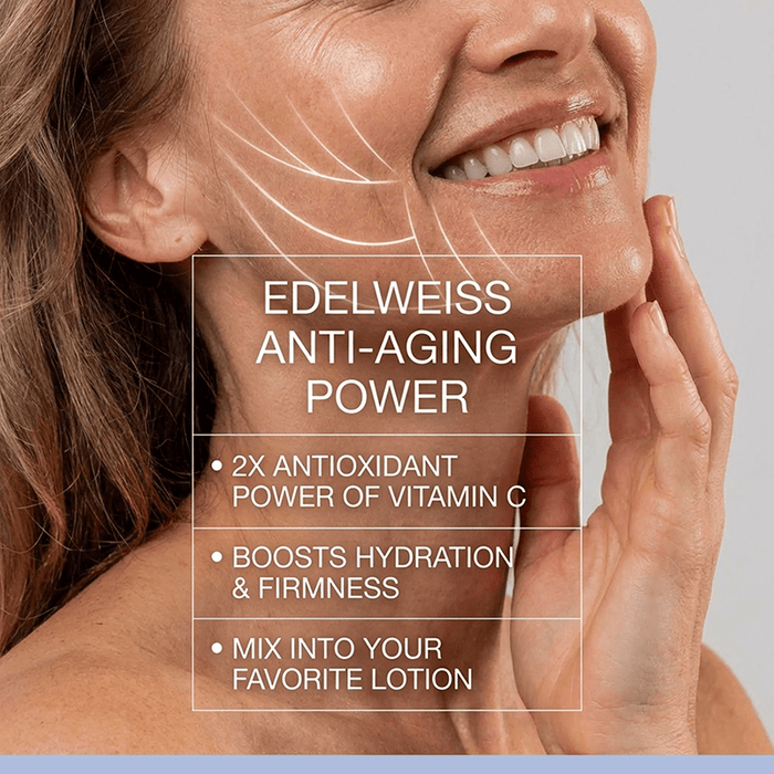 Edelweiss for soothing and revitalizing the skin