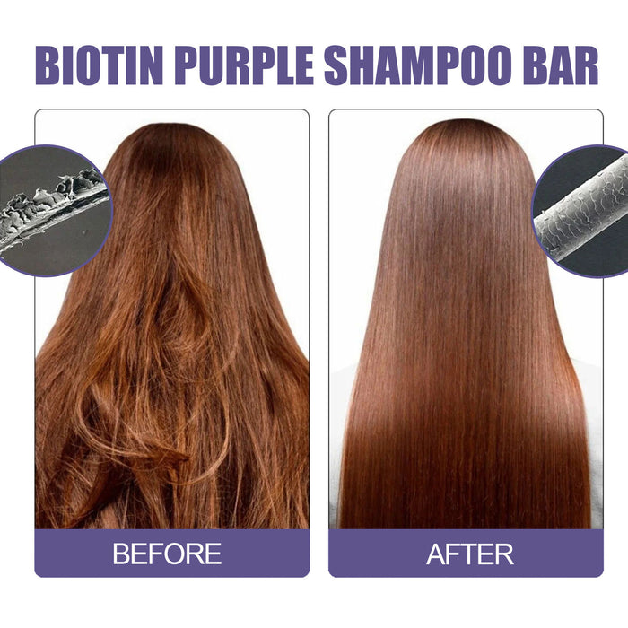 Eelhoe Biotin Purple Shampoo Soap – Scalp Cleansing & Hair Repair for Vibrant, Healthy Hair EELHOE COSMETICS
