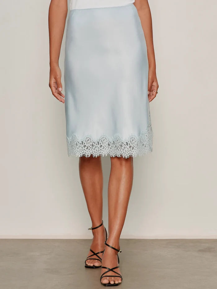 Effortless Lace Slip Skirt