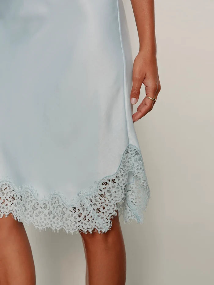 Effortless Lace Slip Skirt