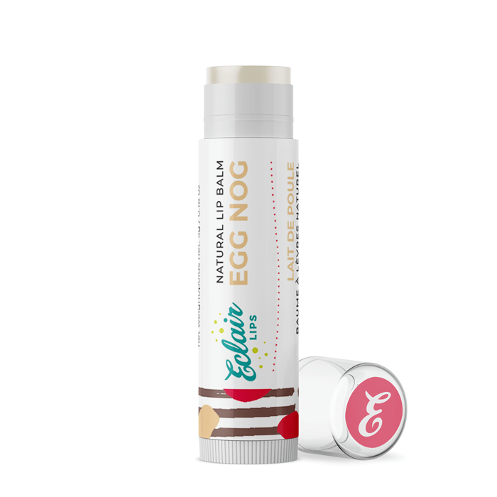 Egg Nog lip balm by Eclair Lips
