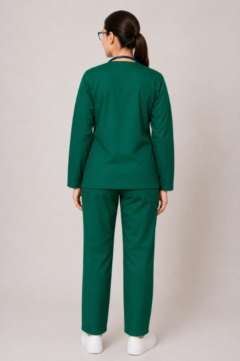 ELITE V NECK (GREEN) WOMEN