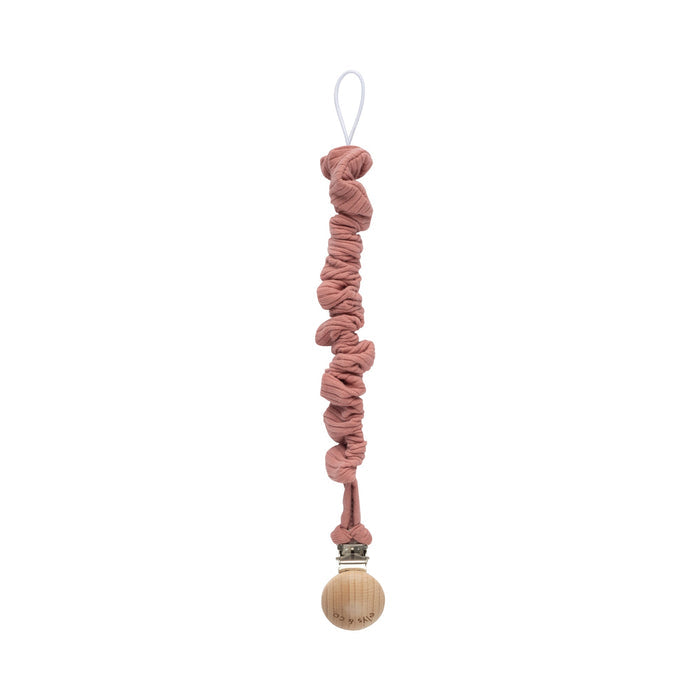 Ely's & Co. Solid Ribbed Paci Clip