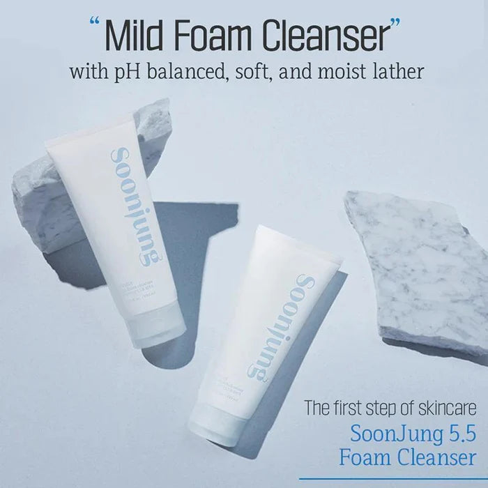 Etude Soon Jung pH5.5 Foam Cleanser 150 mL