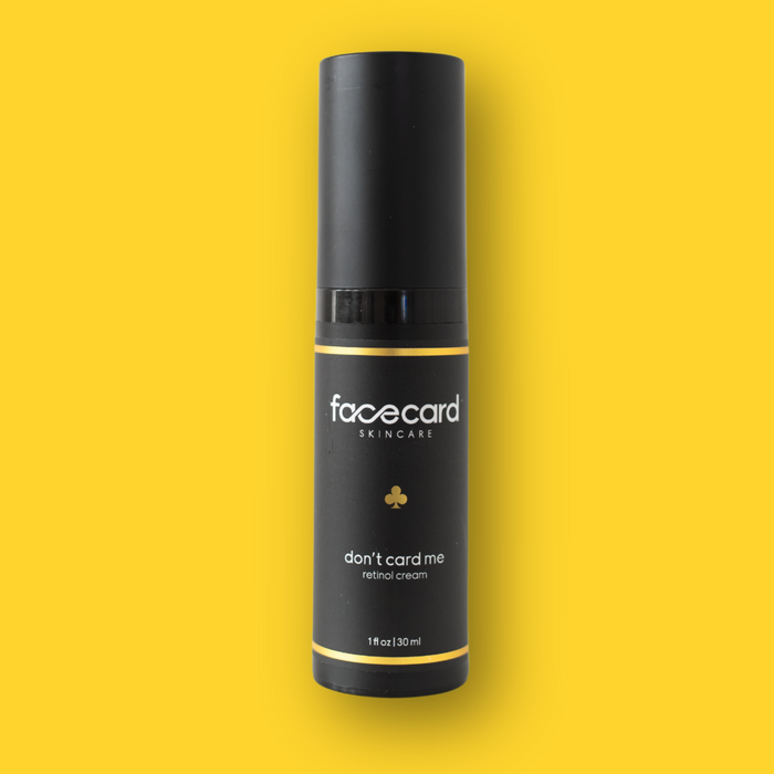 Facecard Don't Card Me Retinol Cream