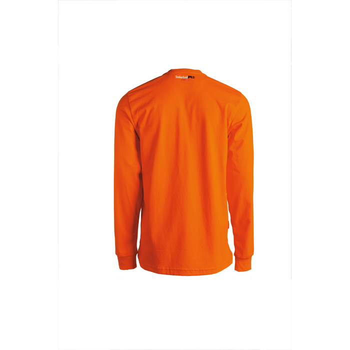 FLAME RESISTANT COTTON CORE LONG SLEEVE HENLEY WITH POCKET - Y86-Blaze Orange | Timberland PRO TB0A23P4