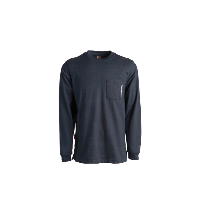 FLAME RESISTANT COTTON CORE POCKET T-SHIRT WITH LOGO - 001-Black | Timberland PRO TB0A23PF